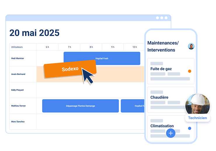 logiciel de gestion techniciens