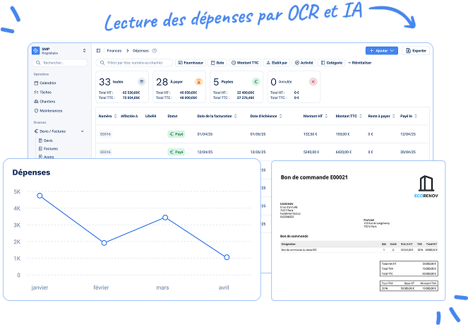 logiciel de gestion des dépenses