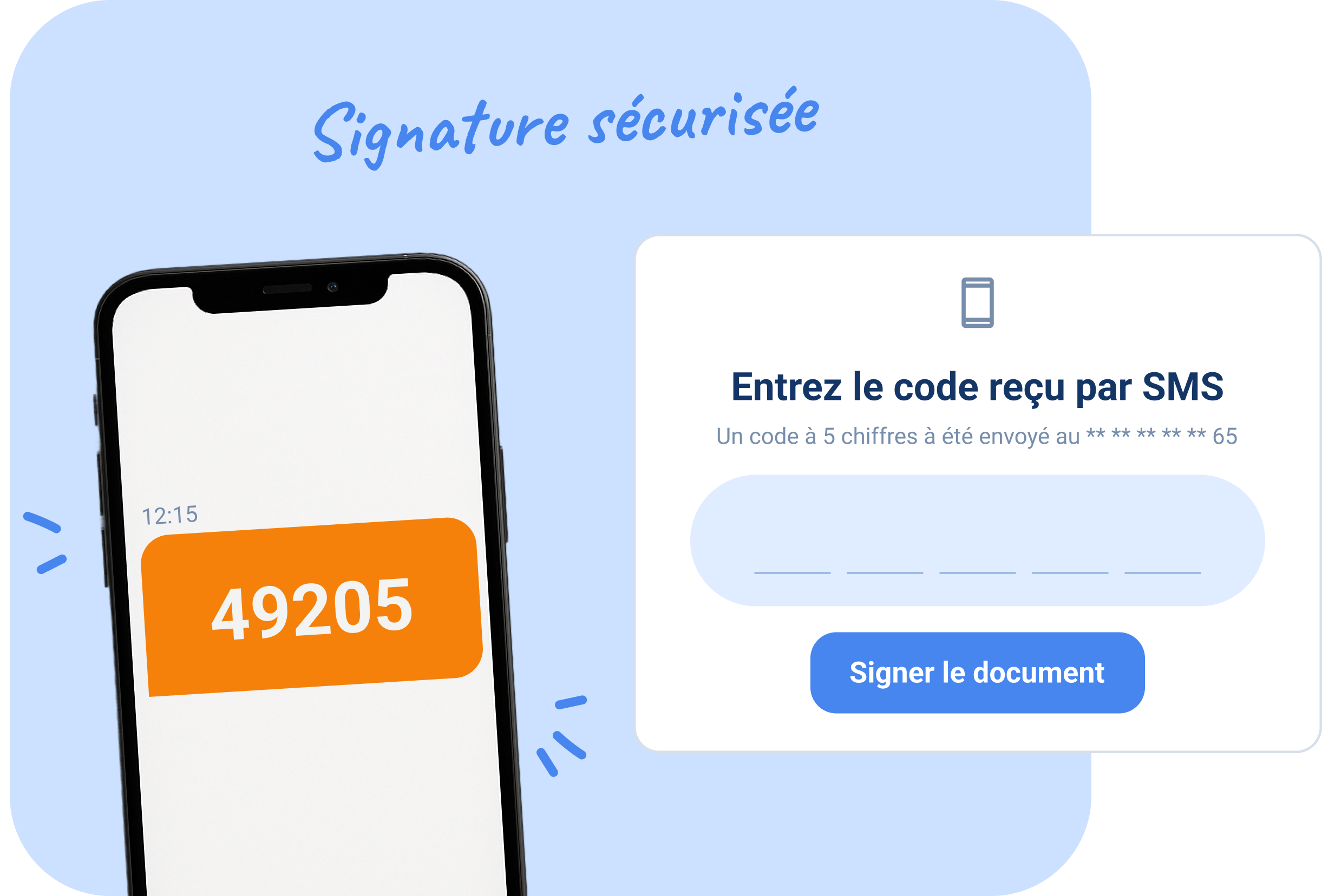 Signature electronique devis batiment sur mobile